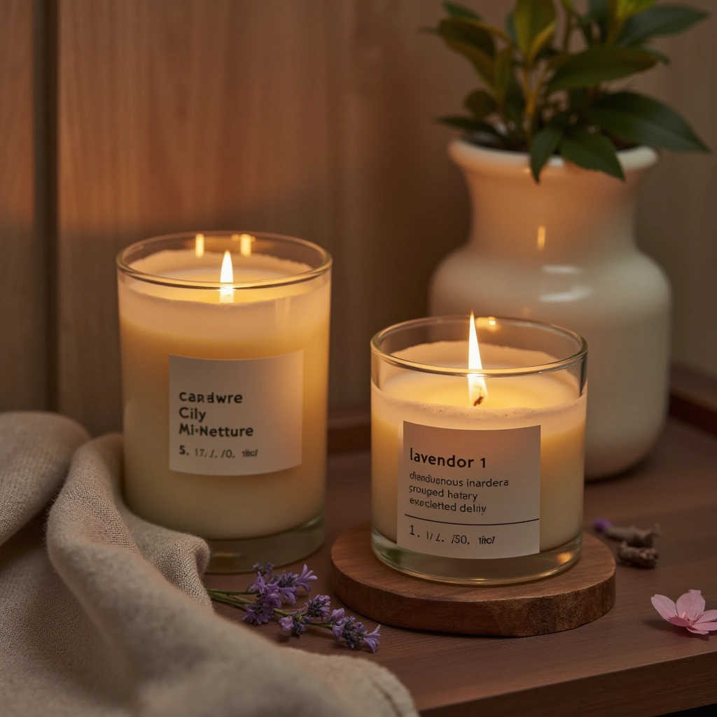 4. Scented Soy Candles