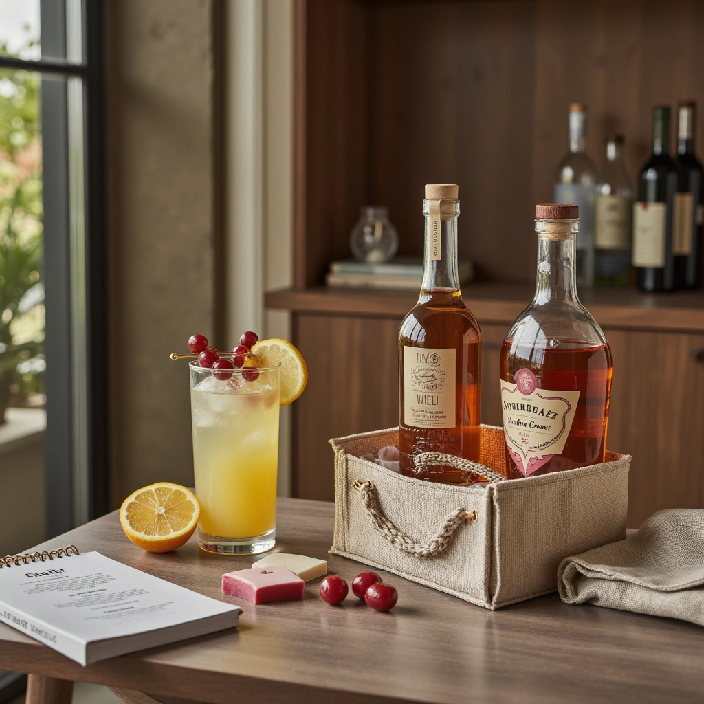 12. Mini DIY Cocktail Kits: Shake Up the Celebration