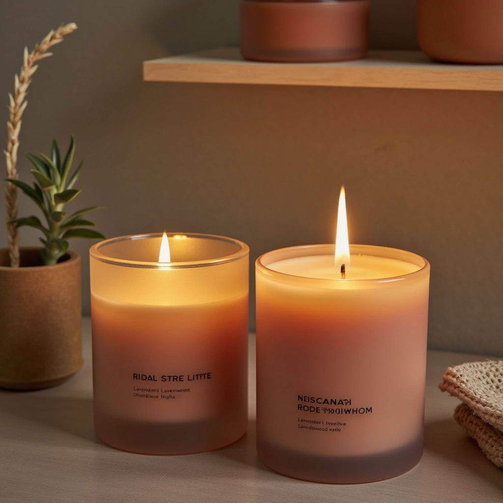 7. Luxury Scented Candle Set