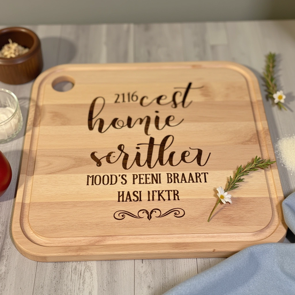 8. Engraved Cutting Board