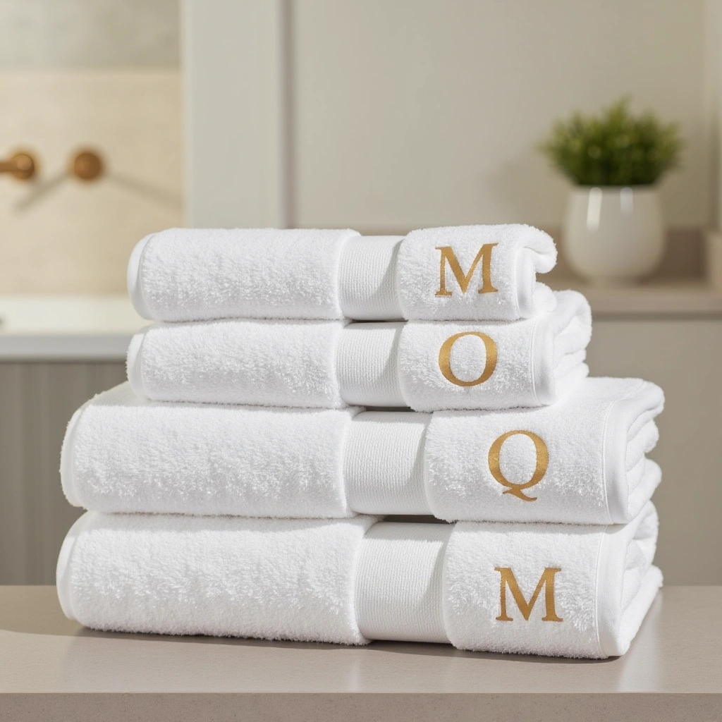 13. Monogrammed Bath Towels