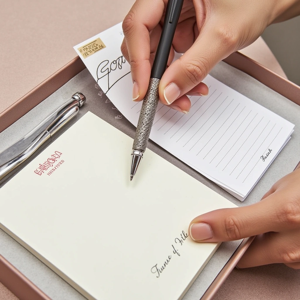 5. Personalized Stationery Set