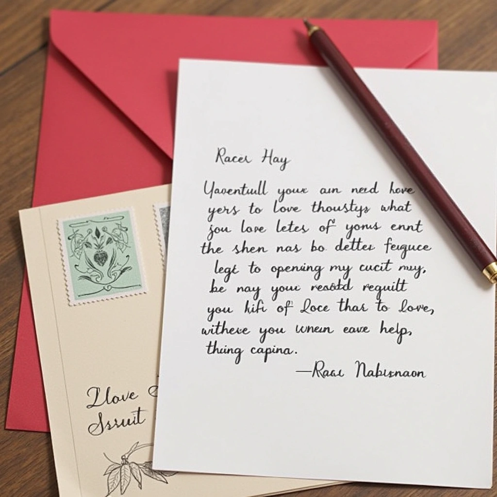 12. Personalized Love Letter Set