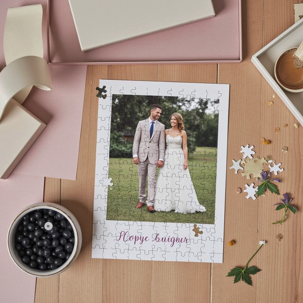 15. Paper Puzzle with a Hidden Message