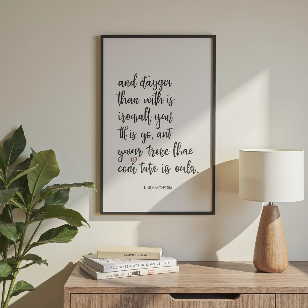 3. Inspirational Wall Art