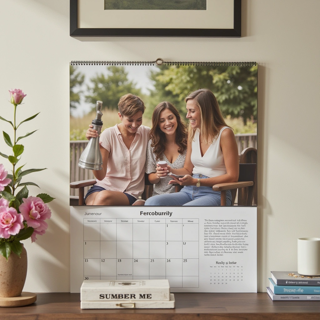 1. Personalized Photo Calendar