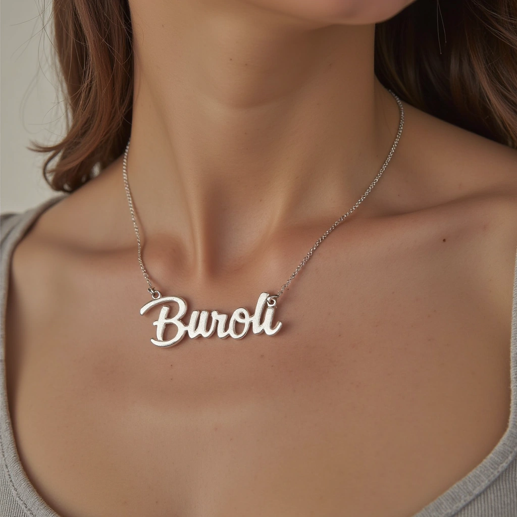 3. Custom Name Necklace
