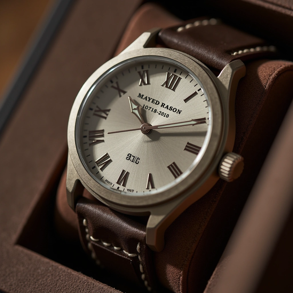 2. Custom Engraved Watch
