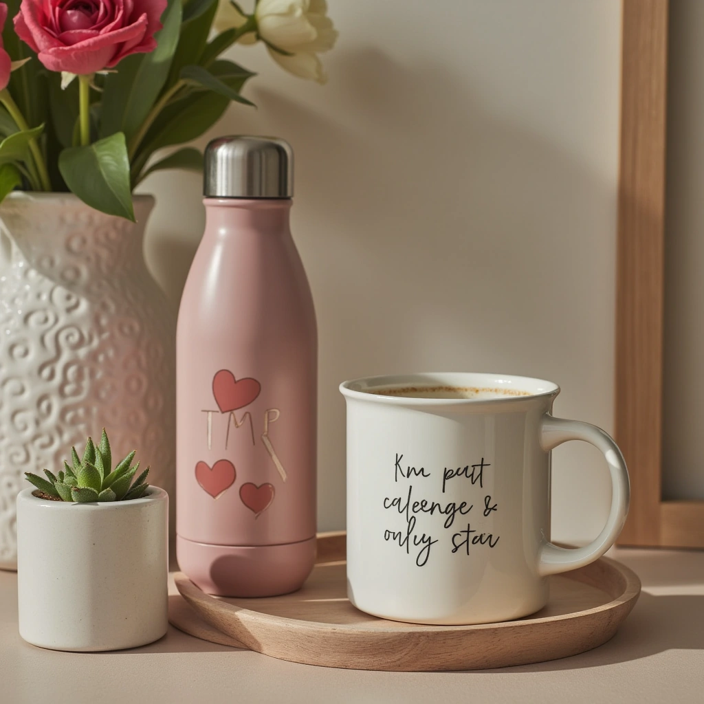 15. Personalized Coffee Mug or Water Bottle