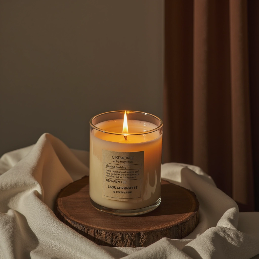4. Scented Candle with His Favorite Fragrance