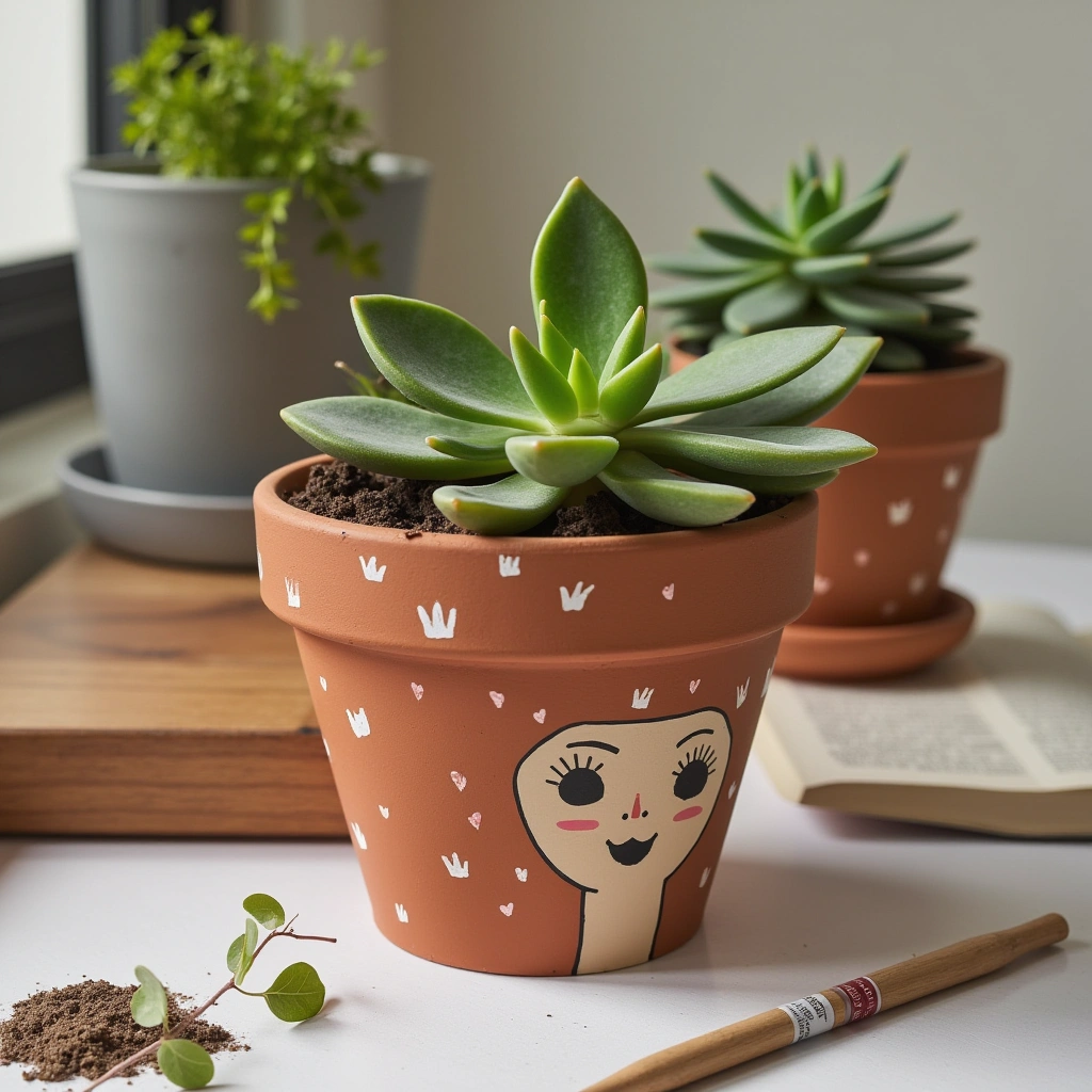 10. Customized Plant Pot