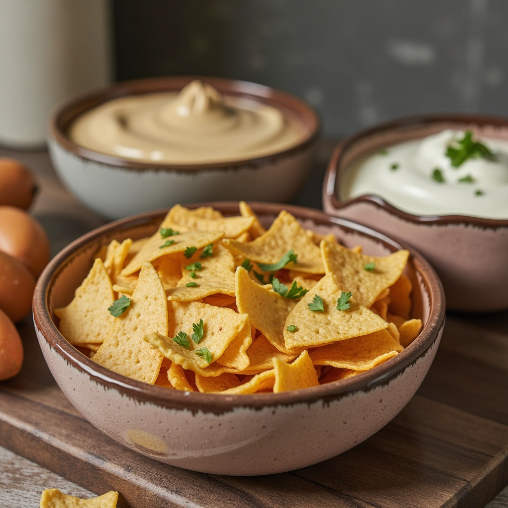 10. DIY Chip and Dip Snack Bowl