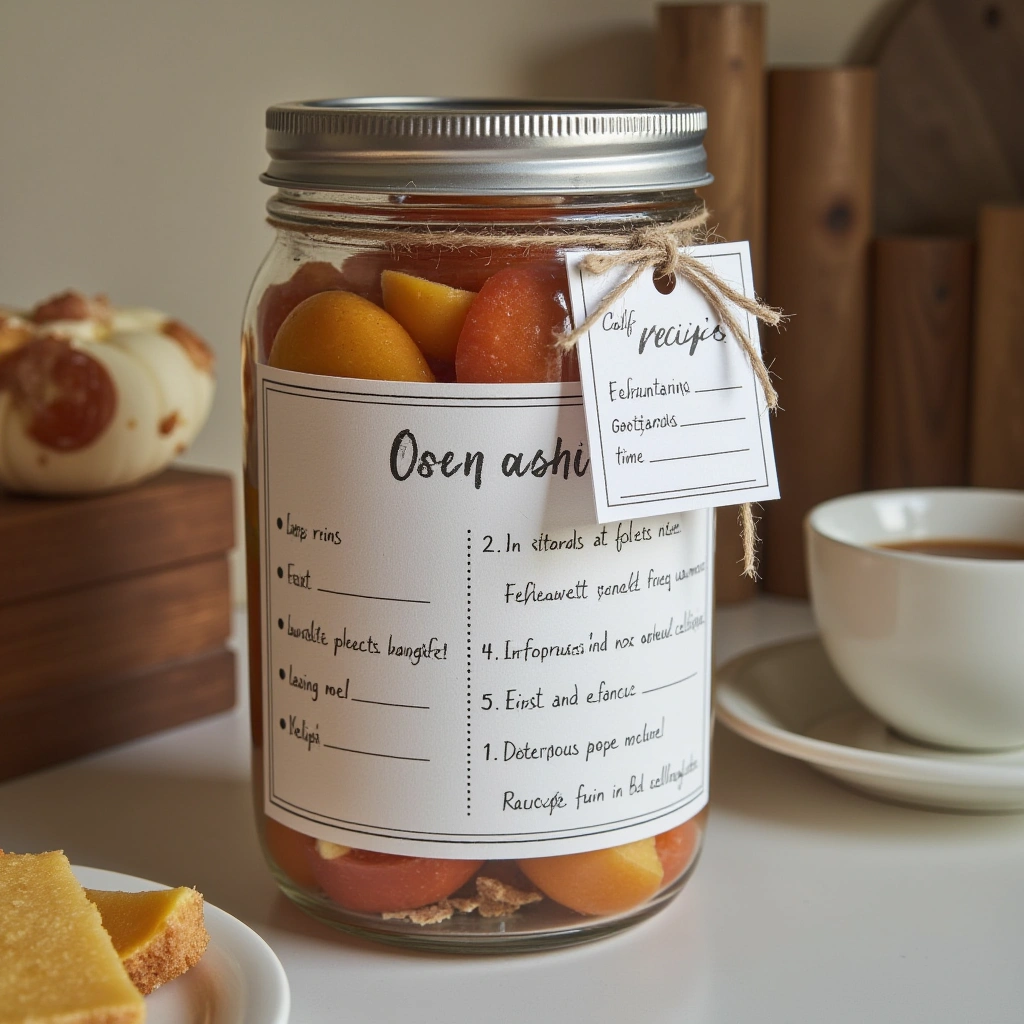12. Home-Cooked Recipe Jar