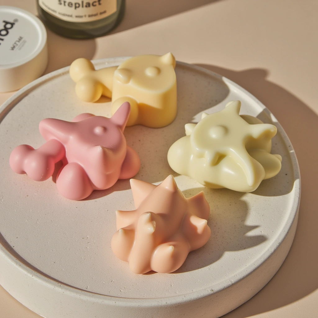7. Cute Animal-Shaped Soap Bars
