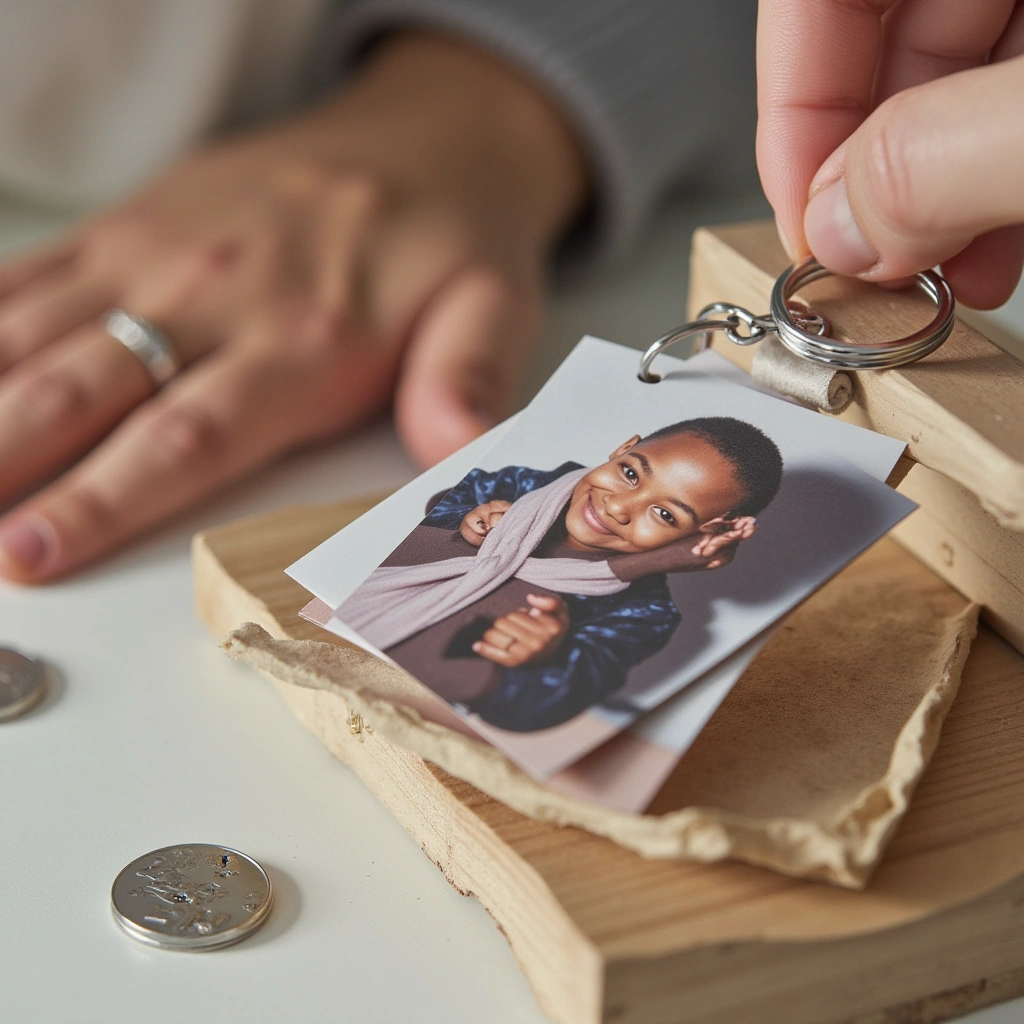 1. Customized Photo Keychain: A Tiny Treasure for Daily Reminders