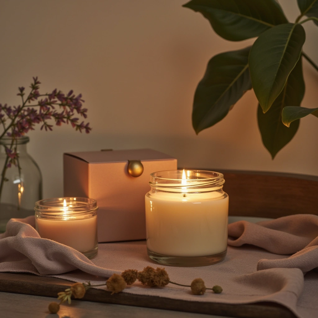4. Scented Candles: Setting a Relaxing Mood