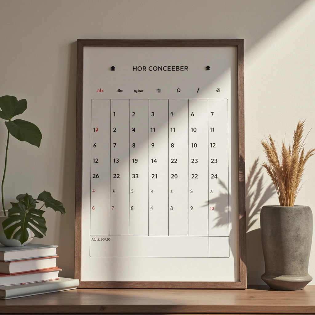 15. Personalized Calendar: Organized and Thoughtful