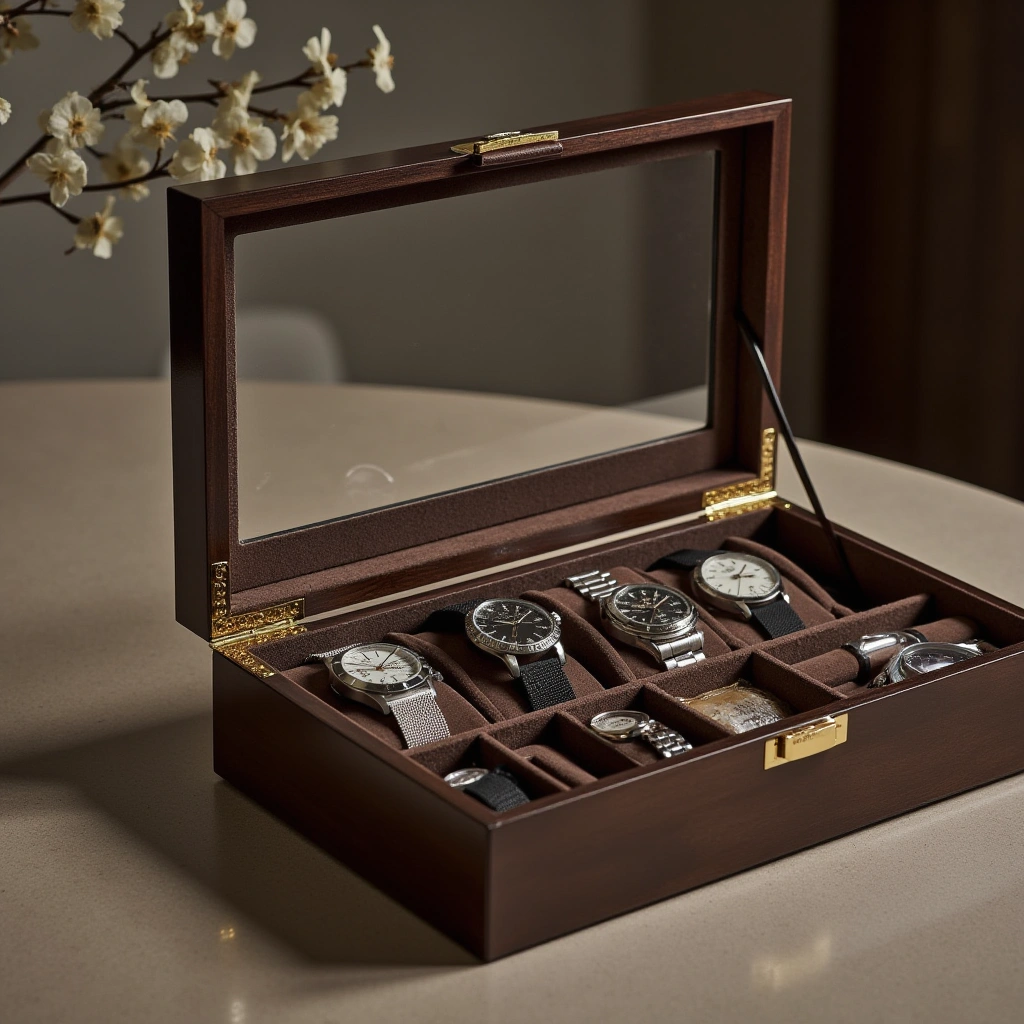 7. Luxury Watch Box Organizer