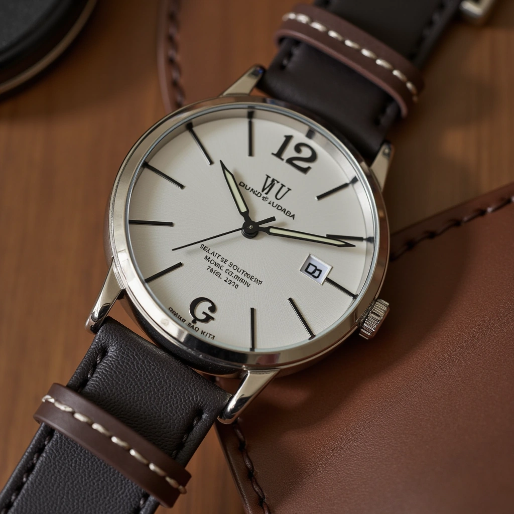 12. Custom Engraved Watch: Timeless Elegance