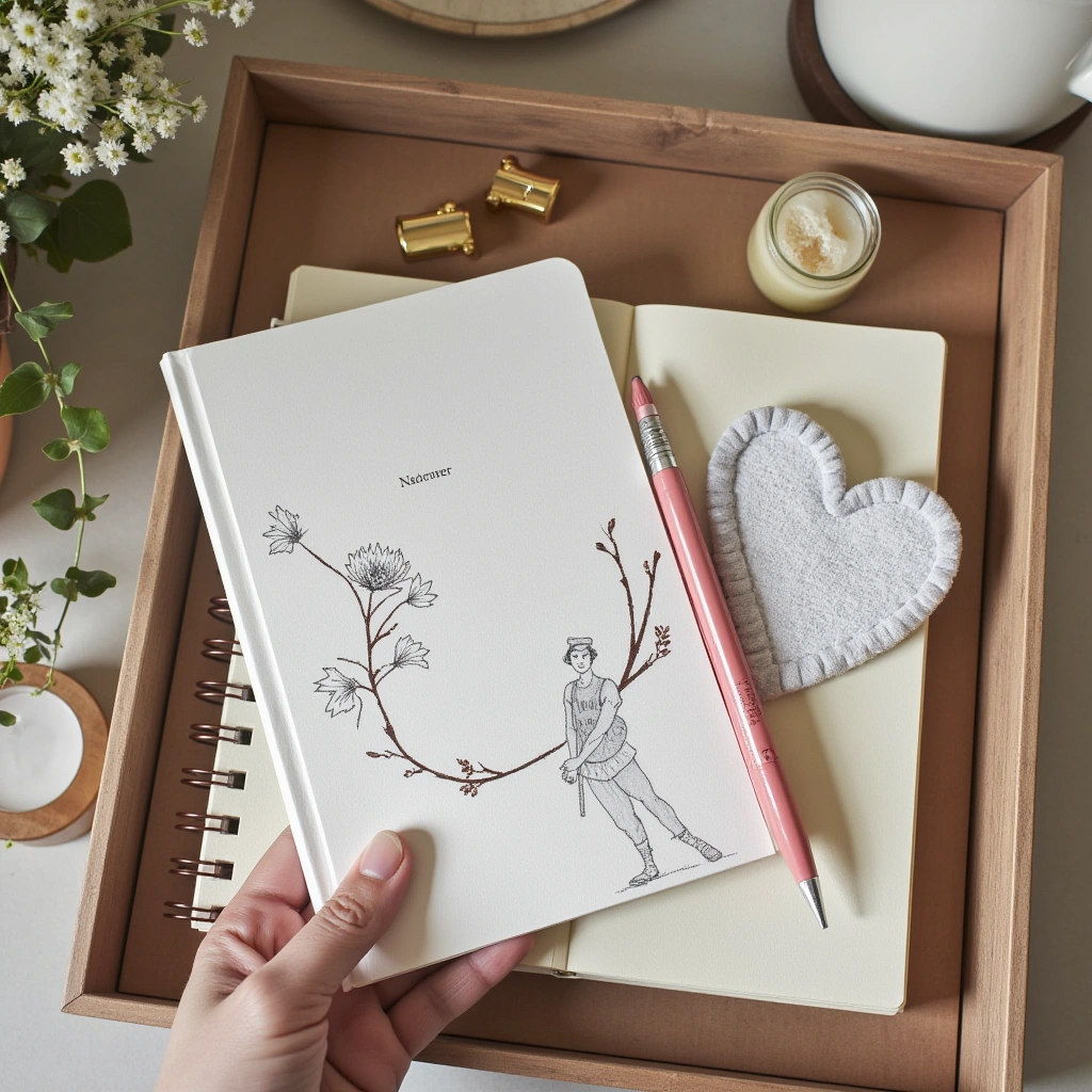 6. Personalized Journal or Sketchbook