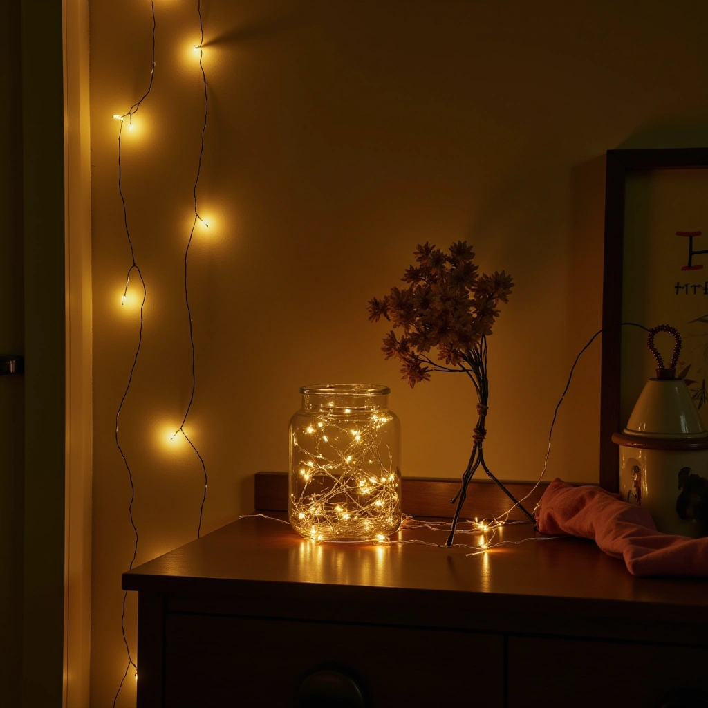 10. Decorative LED Fairy Lights: Cozy Ambiance