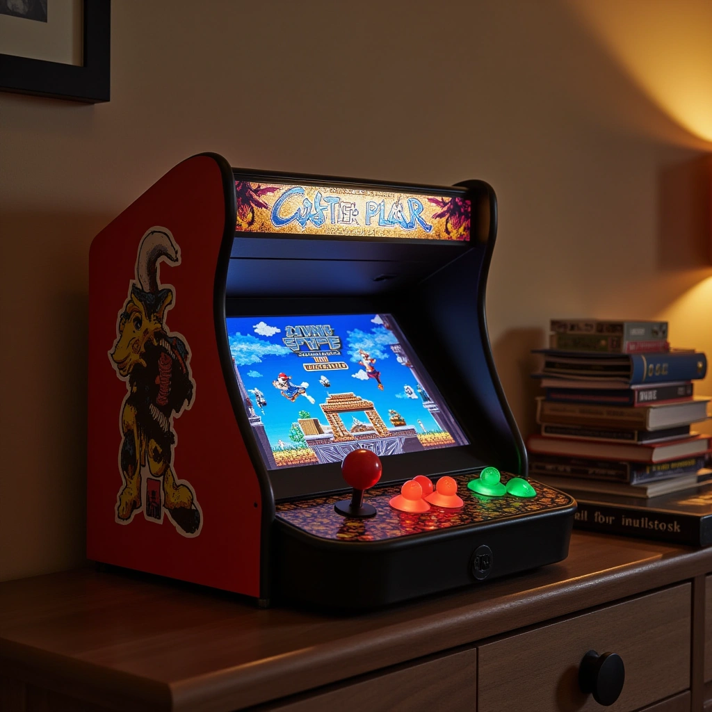 4. Retro Arcade Game Console