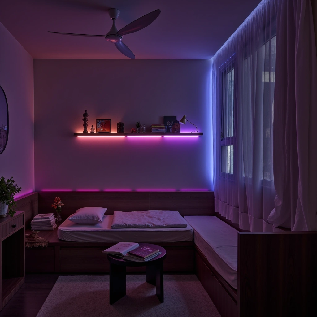 5. Color-Changing LED Strip Lights