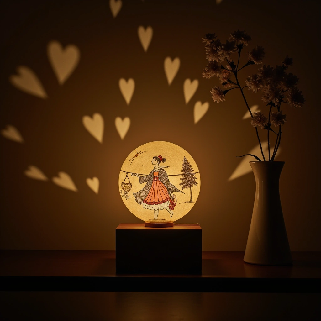 11. Shadow Art Lamps