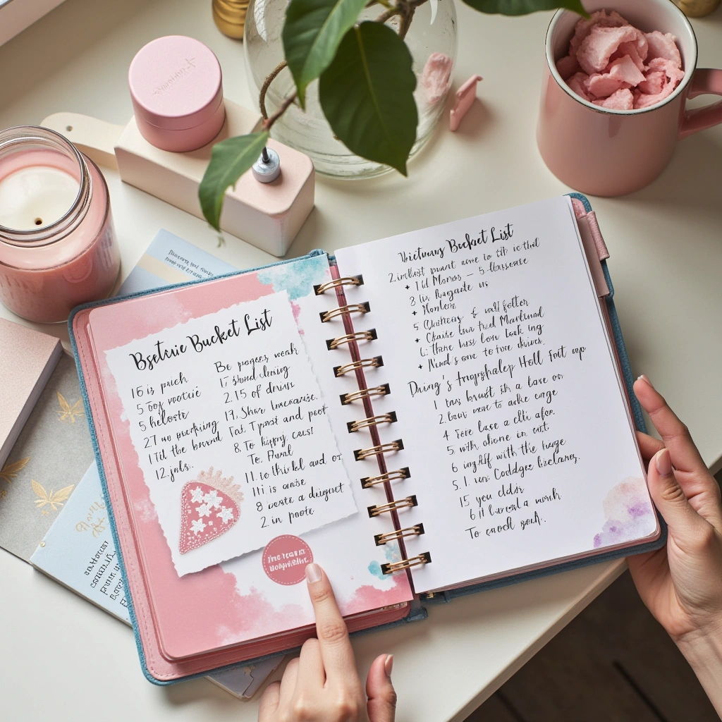5. The “Bestie Bucket List” Scrapbook