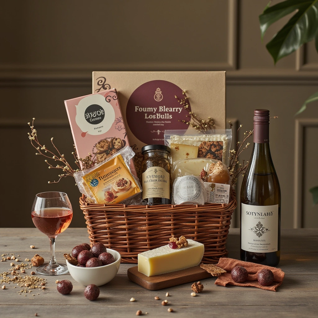 6. Gourmet Gift Baskets: A Taste of Luxury