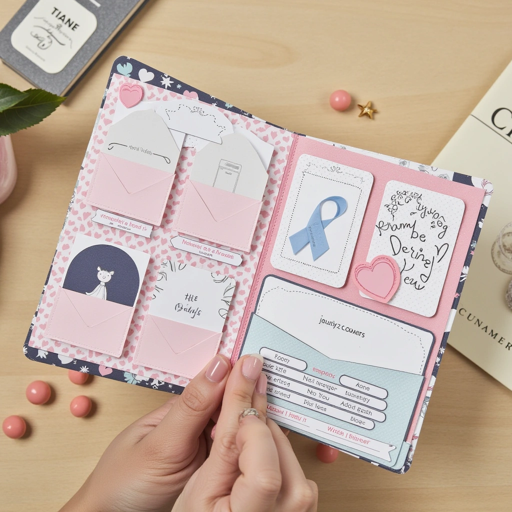 12. Scrapbook with Interactive Elements