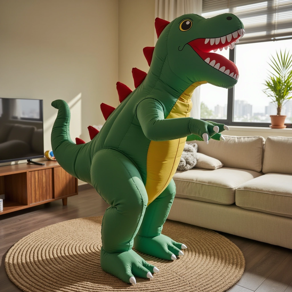 10. Inflatable Dinosaur Costume