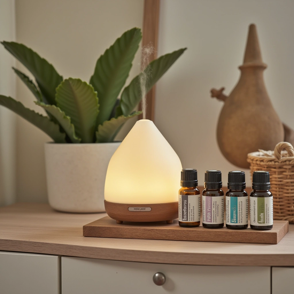 5. Aromatherapy Diffuser with Essential Oils