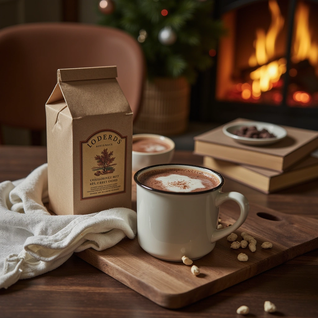 4. Gourmet Hot Chocolate Mix: Sip into Holiday Bliss