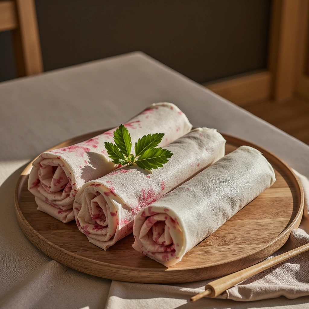 3. Eco-Friendly Elegance: Reusable Fabric Wraps (Furoshiki Style)